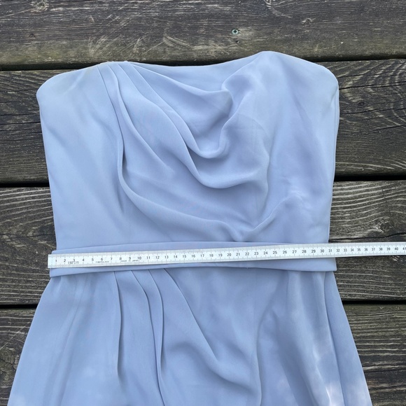Light Blue/Gray Strapless Dress (Women Size 6) - Picture 11 of 12